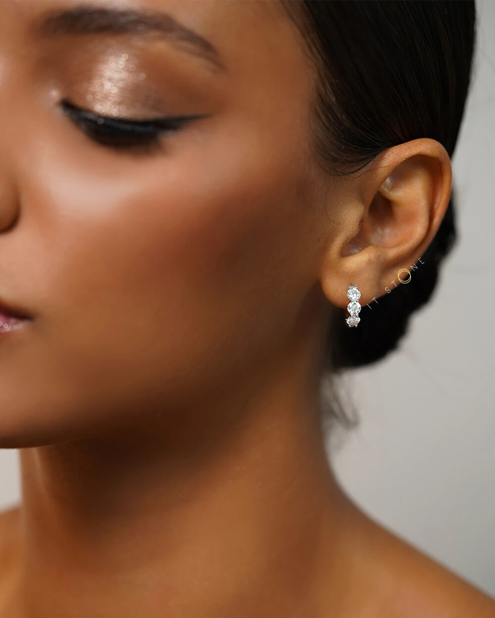 Argolinha Sky Moissanite