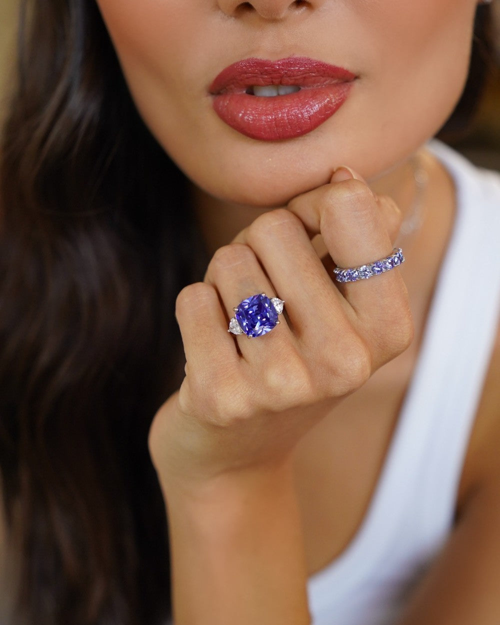 Anel Byzance Tanzanita