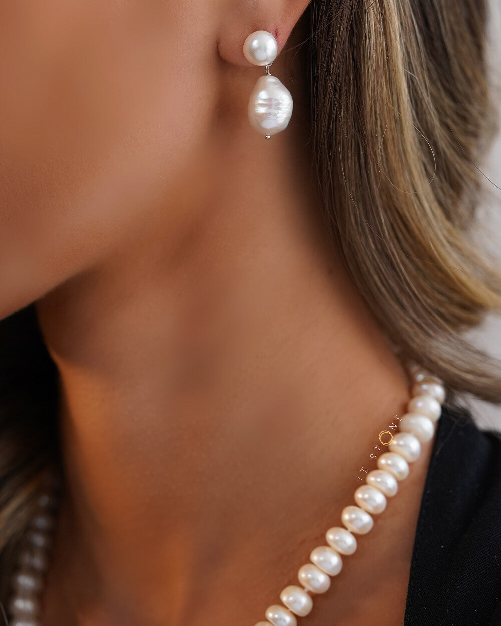 Brinco Blum Pearls Luxury