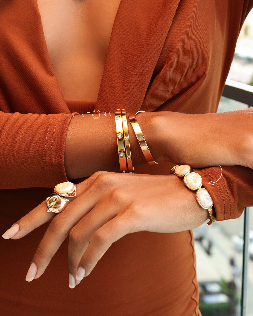 Bracelete Ayala Gold