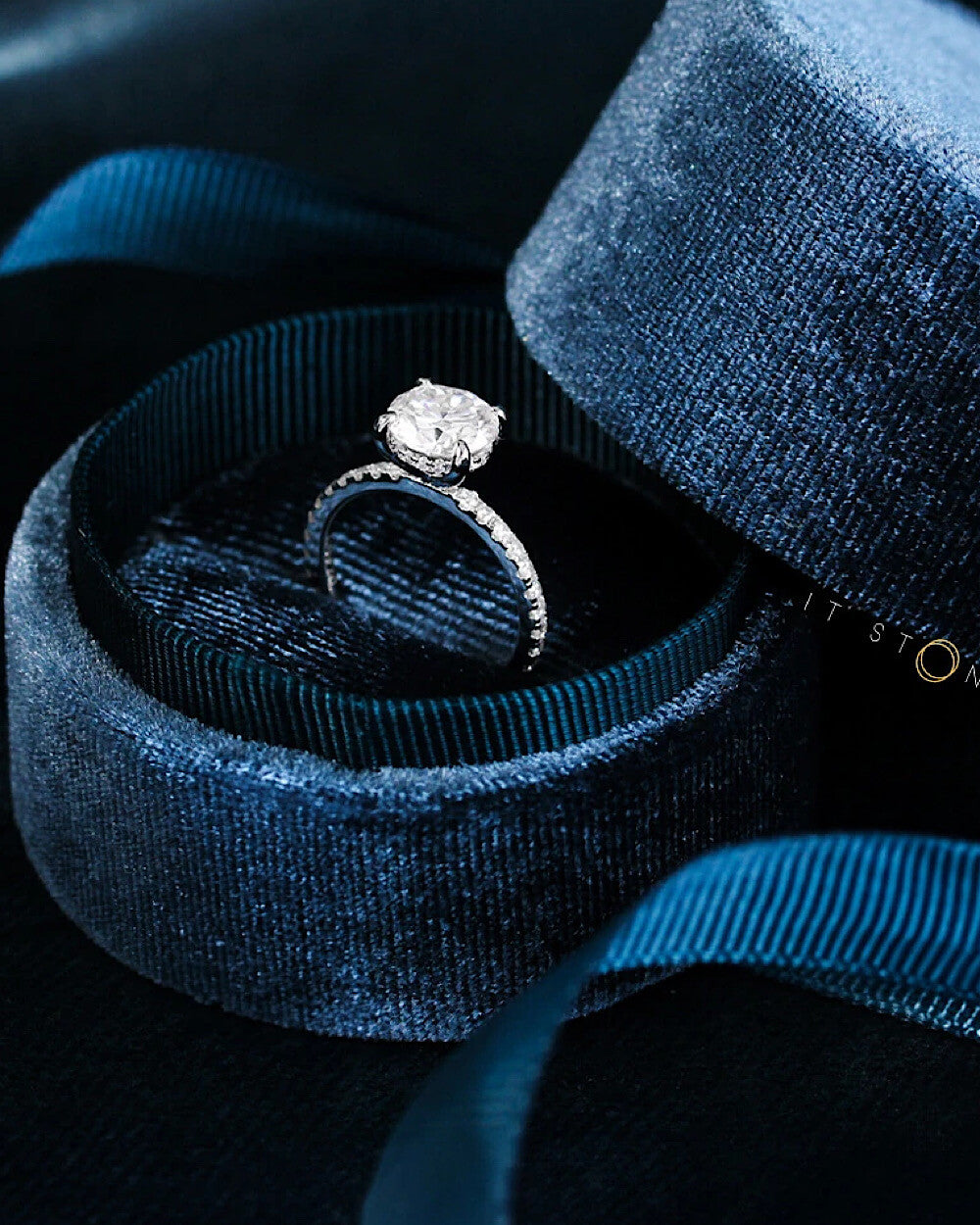 Anel Solitário Karyn Moissanite Luxo 2ct