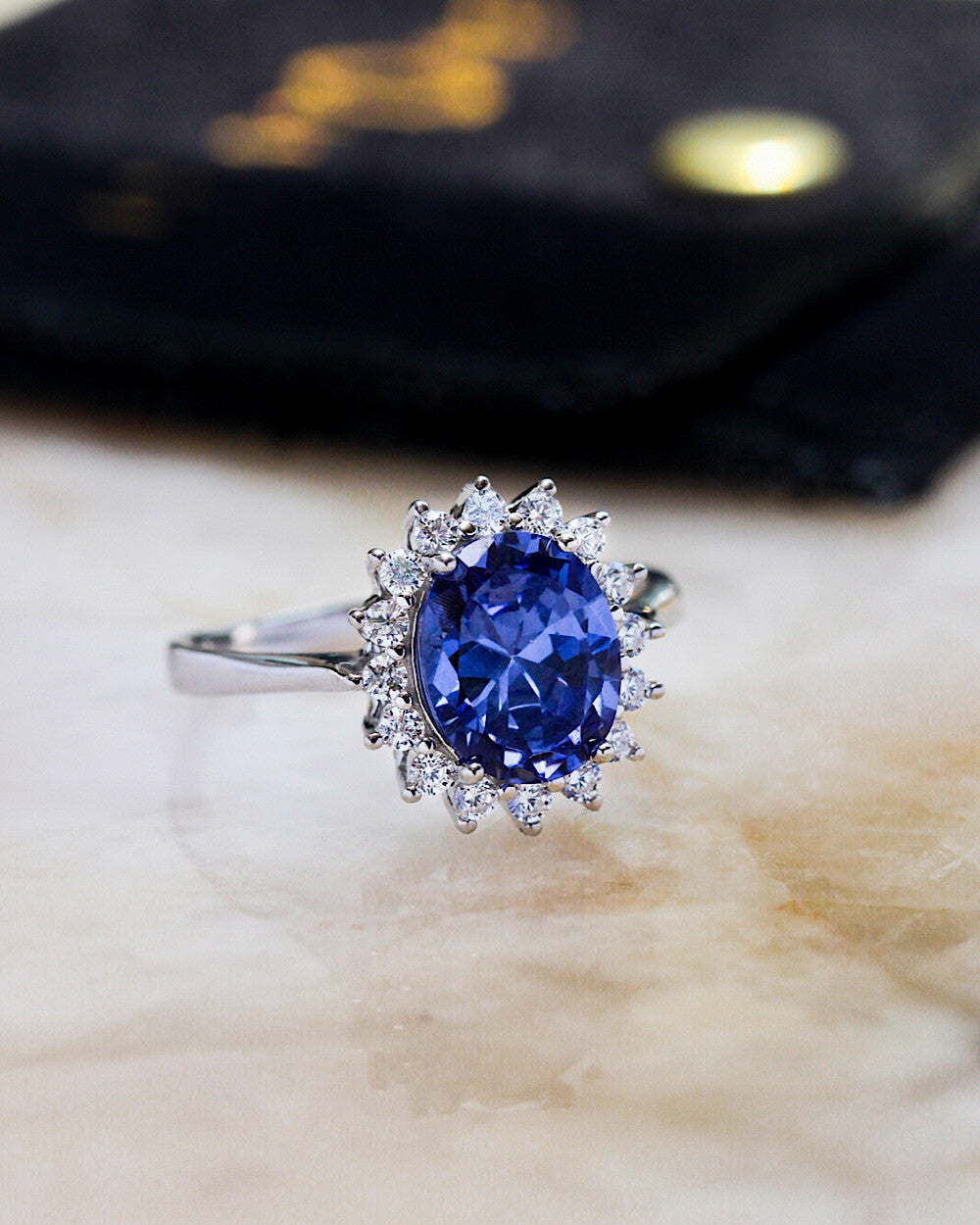 Anel Oval Favorite Tanzanita