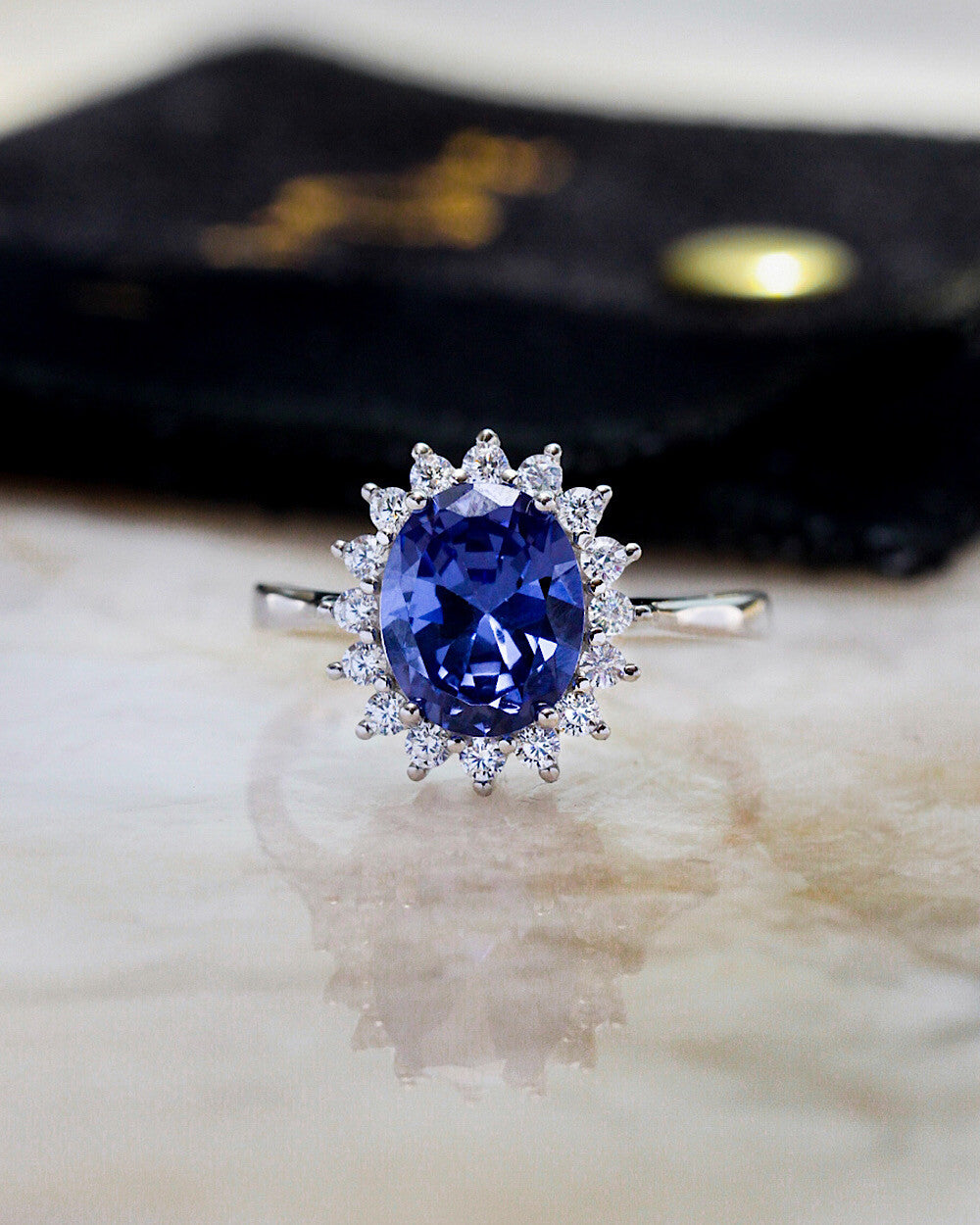 Anel Oval Favorite Tanzanita