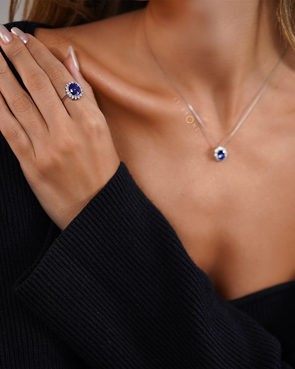 Anel Oval Favorite Tanzanita