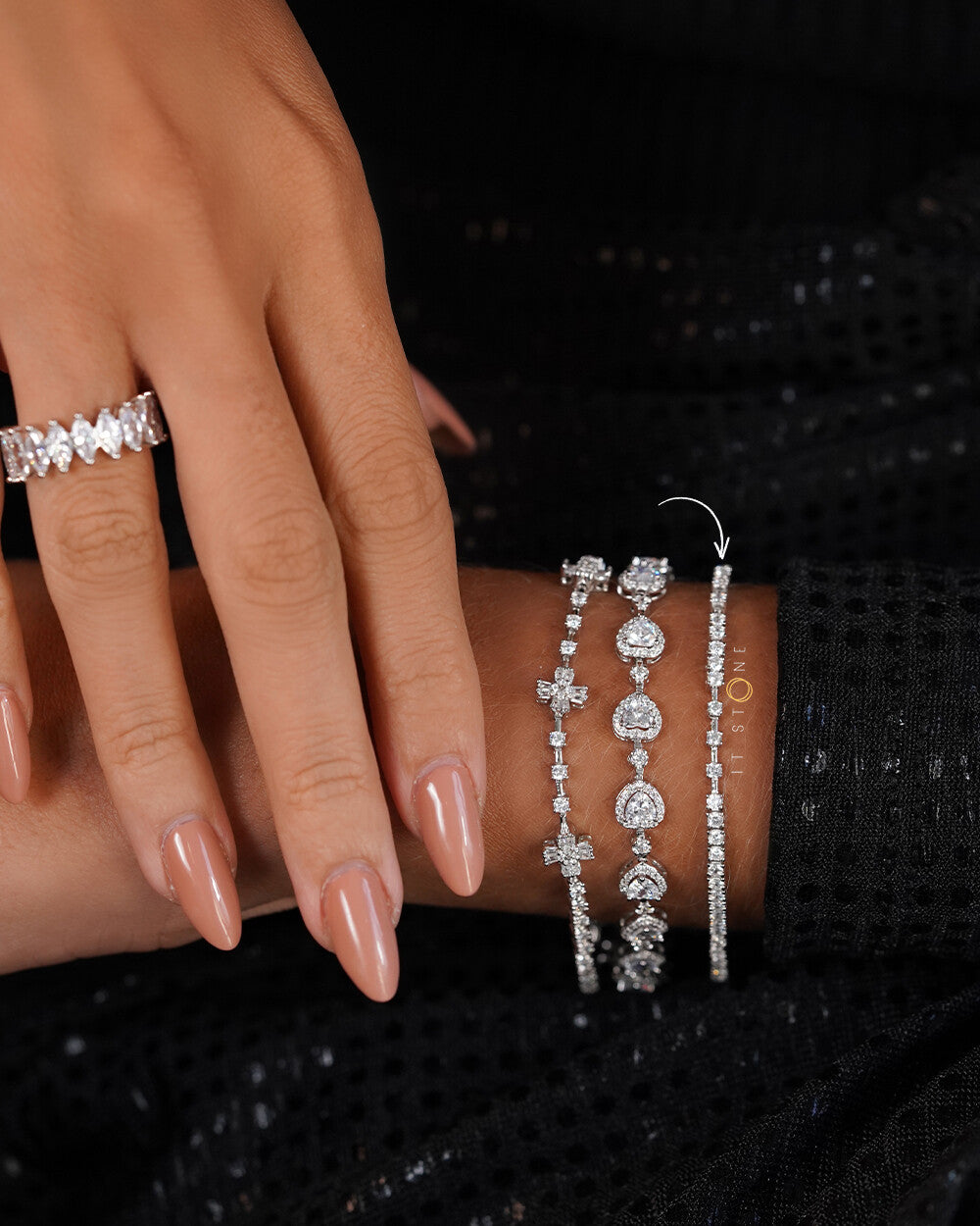 Pulseira Riviera Charmed Luxo