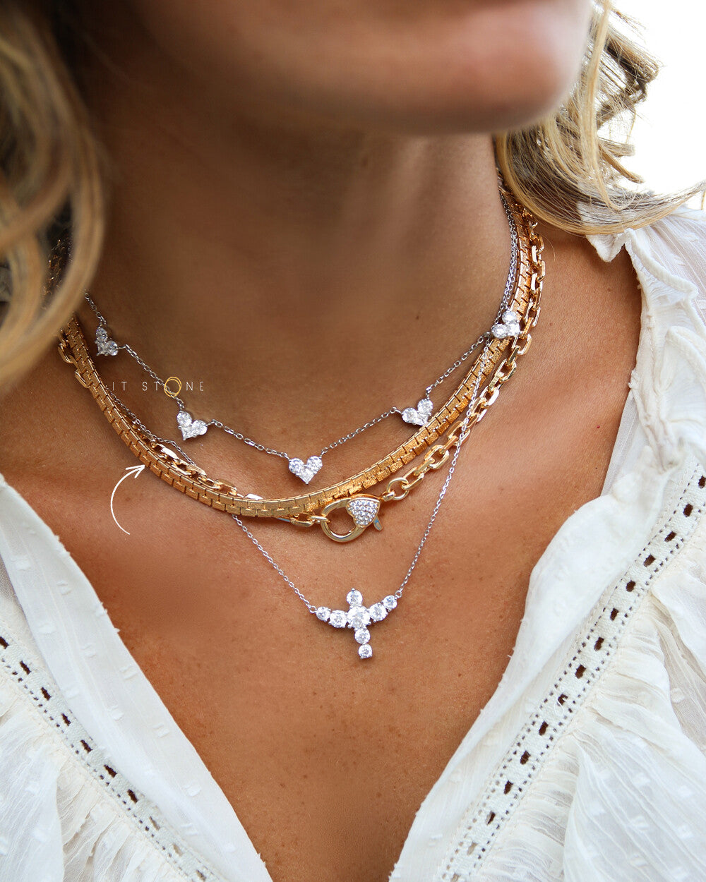 Choker Egypt Luxo Gold — detalhe 5 | IT STONE