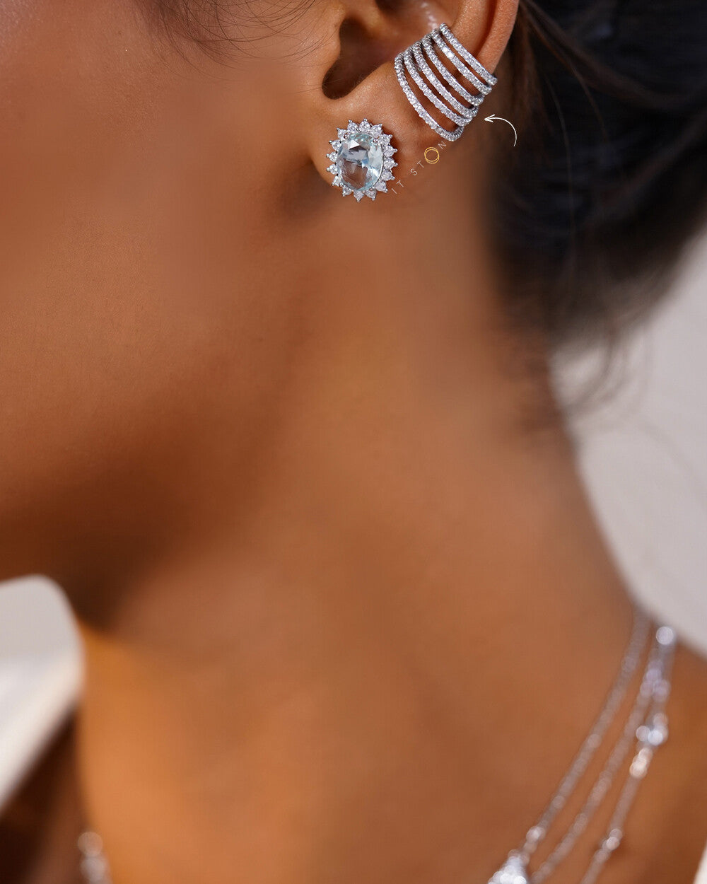 Piercing Falso 6 Aros Luxo (unidade)