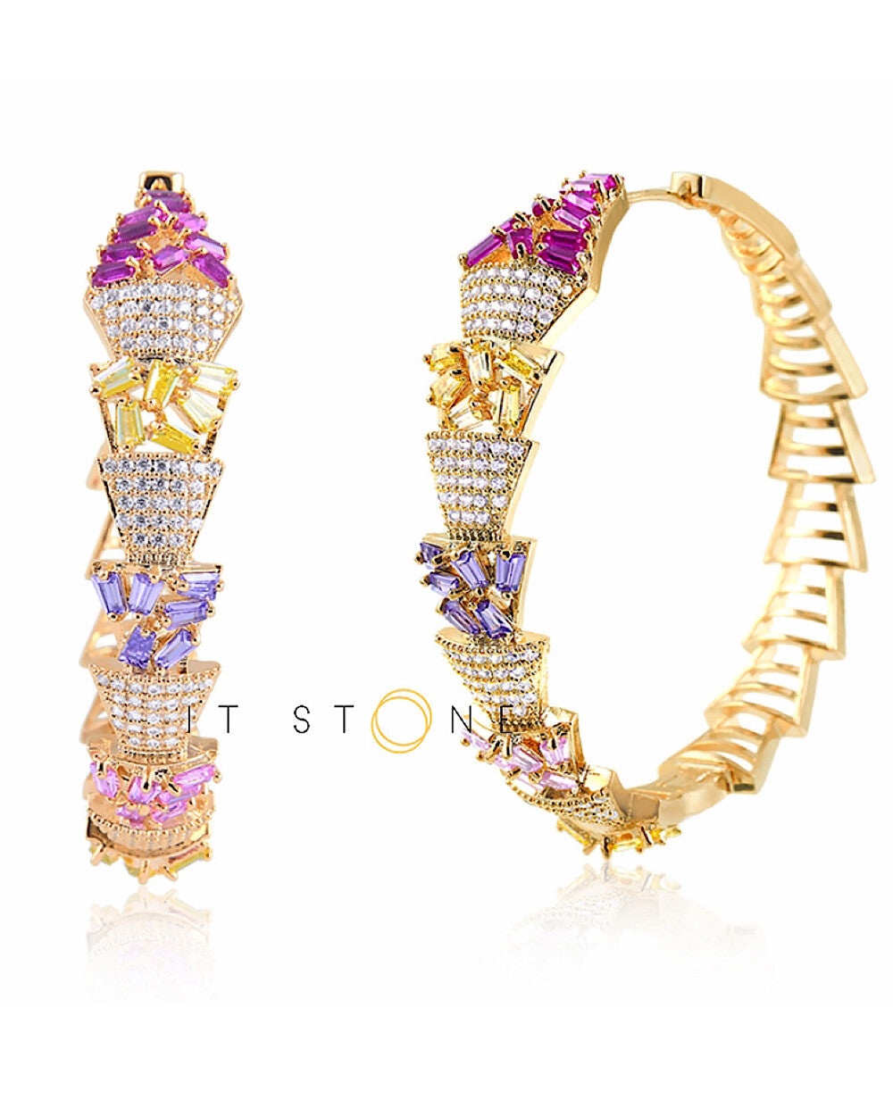 Argola Luxury Colors Gold