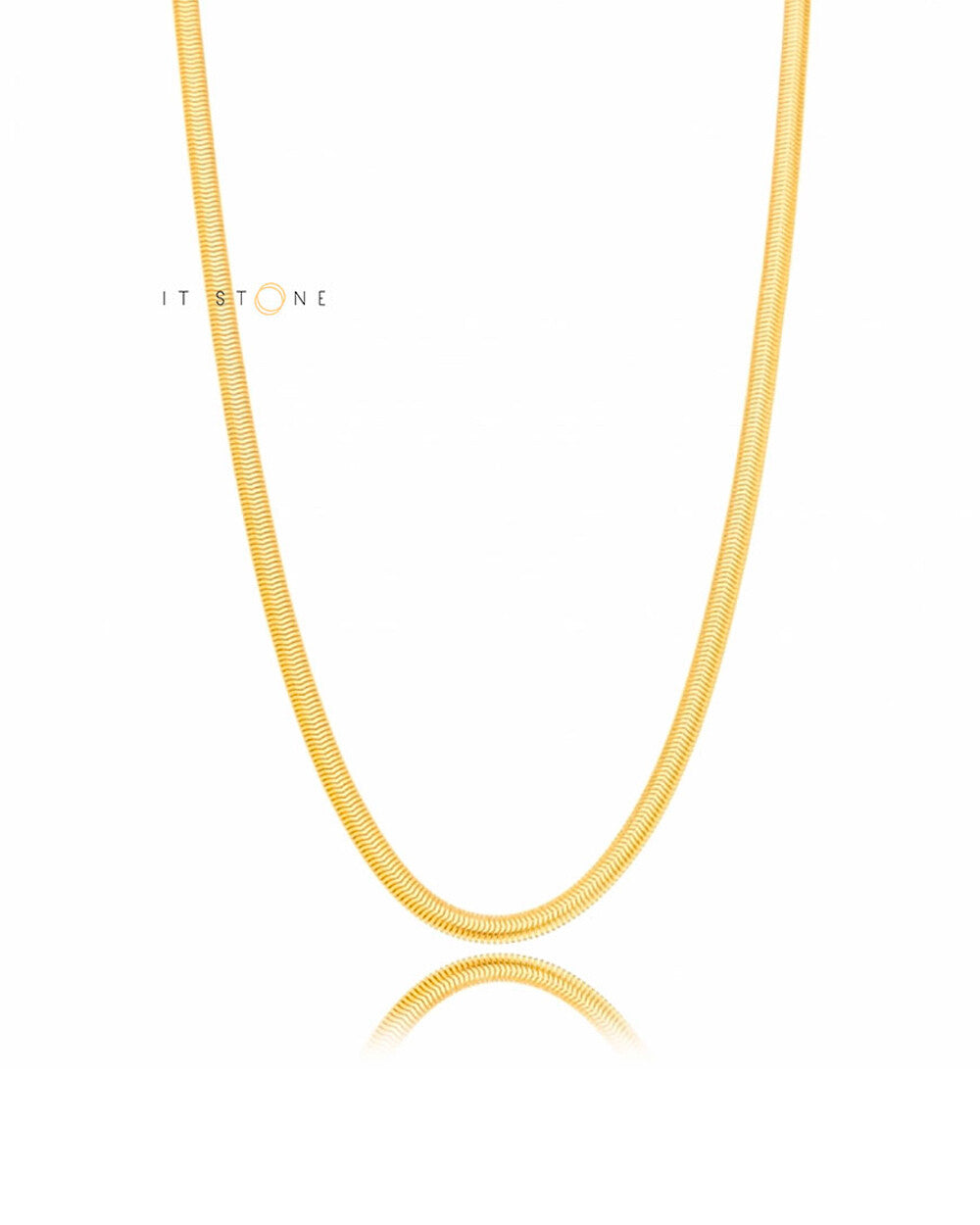 Colar Longo Malha Snake