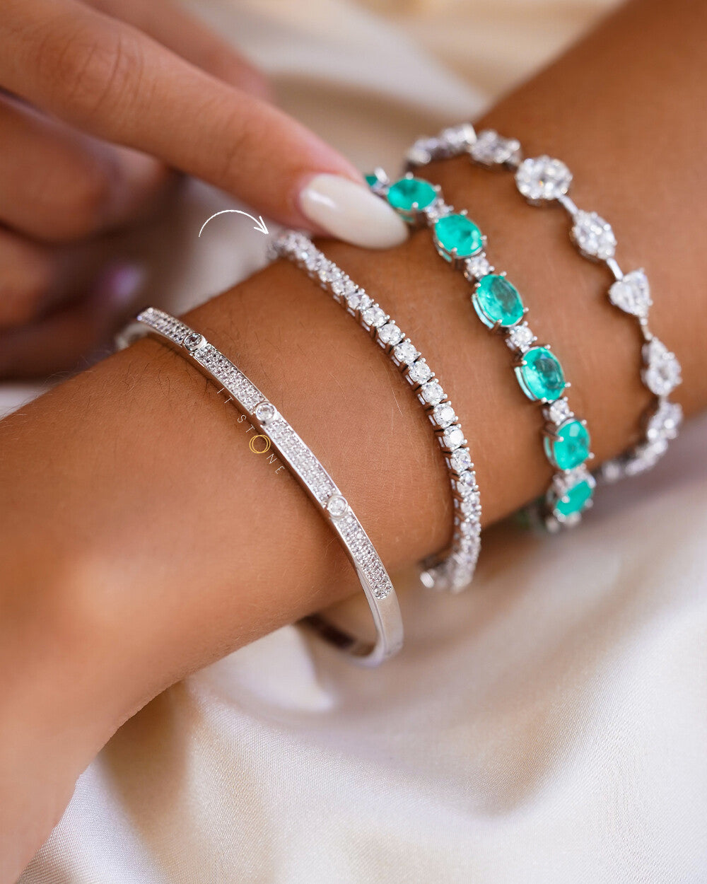 Pulseira Riviera Timeless 3mm