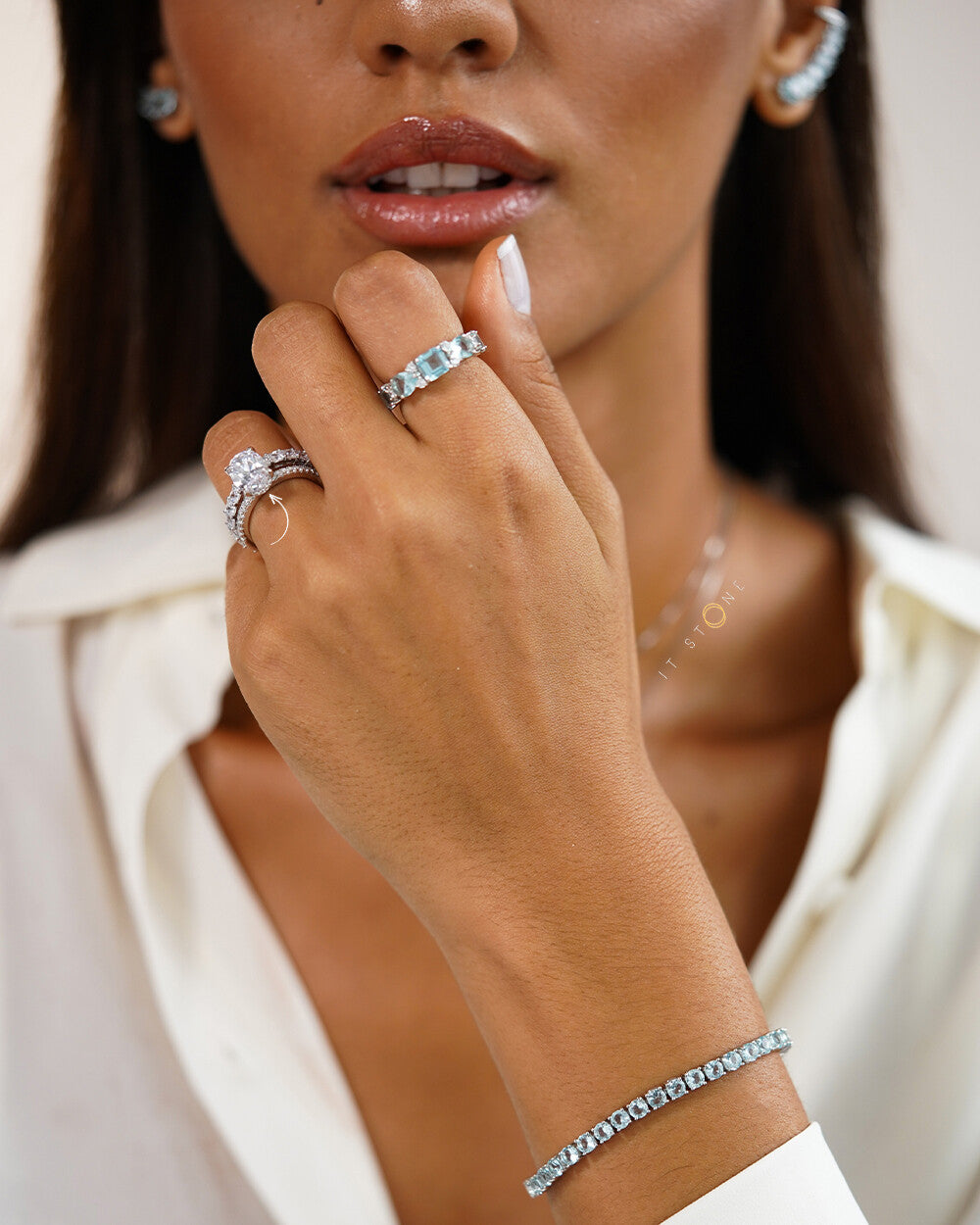 Anel Solitário Marchese Luxo