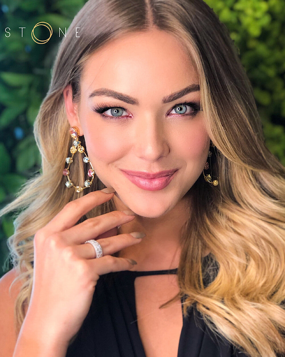 Brinco Bardot Colors Gold