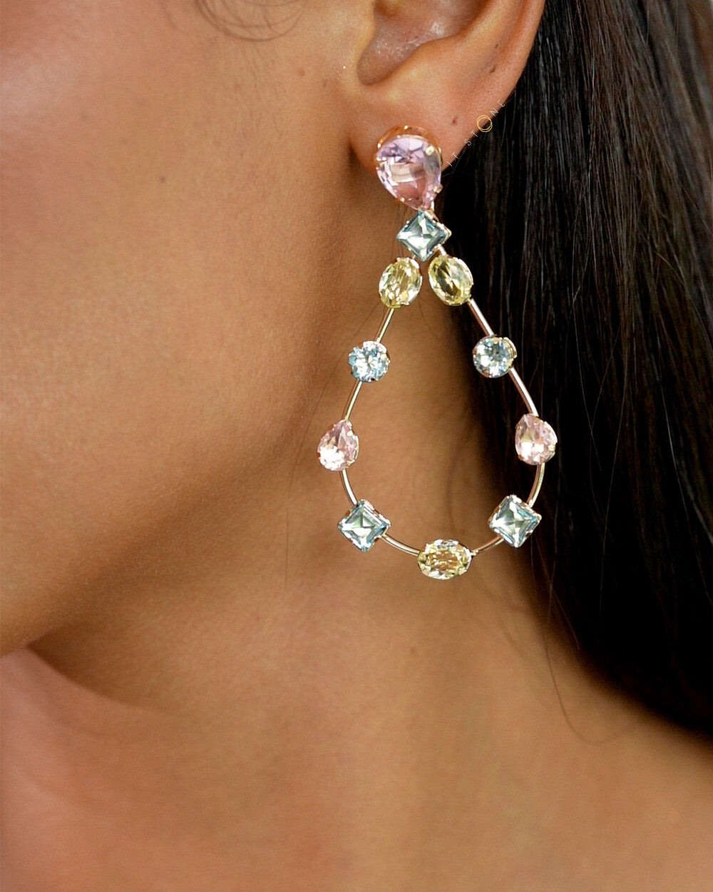 Brinco Bardot Colors Gold