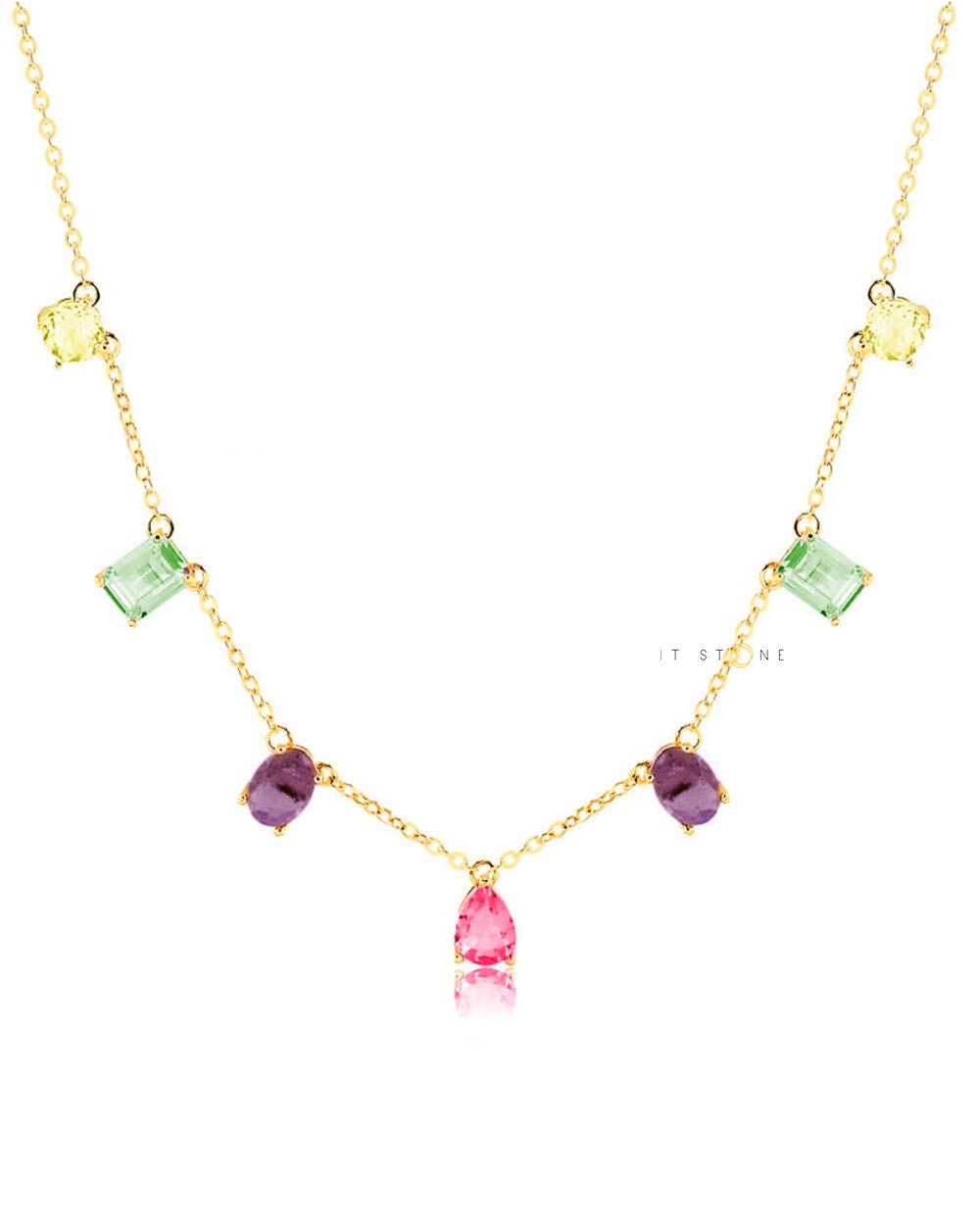 Colar Pedras Colors Jasmine