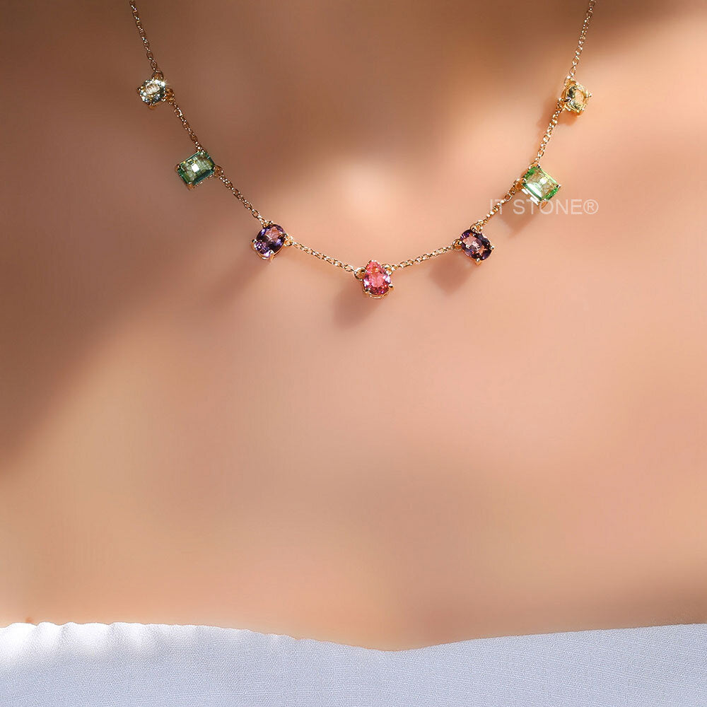 Colar Pedras Colors Jasmine