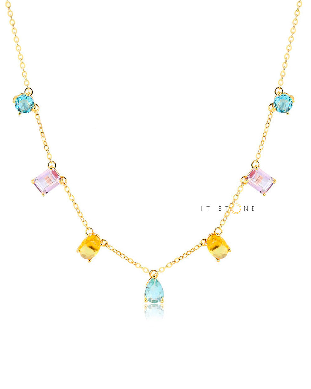 Colar Pedras Colors Spring