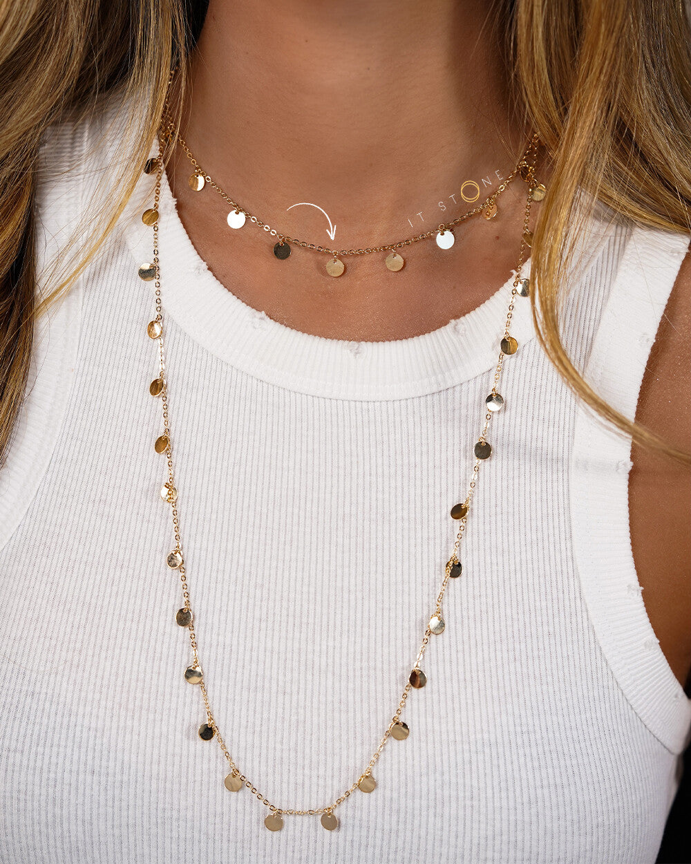Choker Plaquet Gold