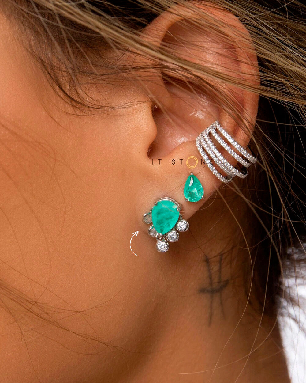 Brinco Gotinha Tiffy Luxo