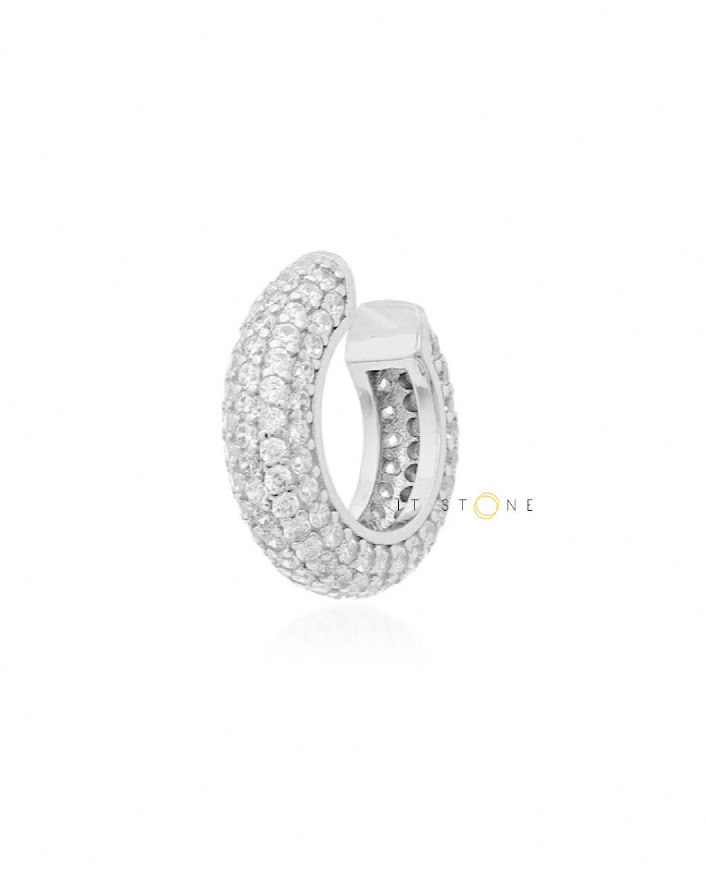 Piercing Falso Convex Pavê (Unidade)