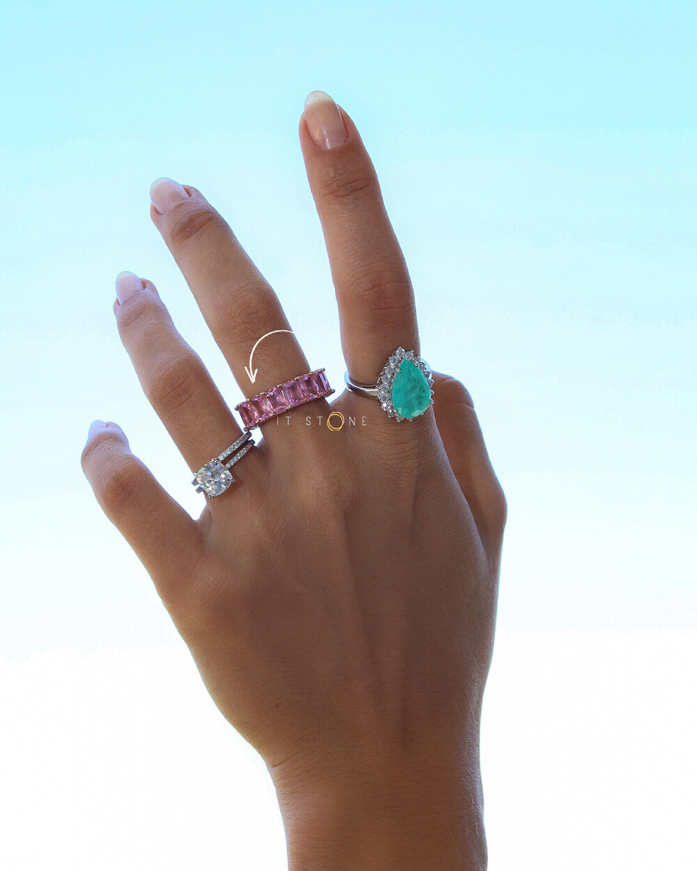 Anel Aparador Charleston Rosé