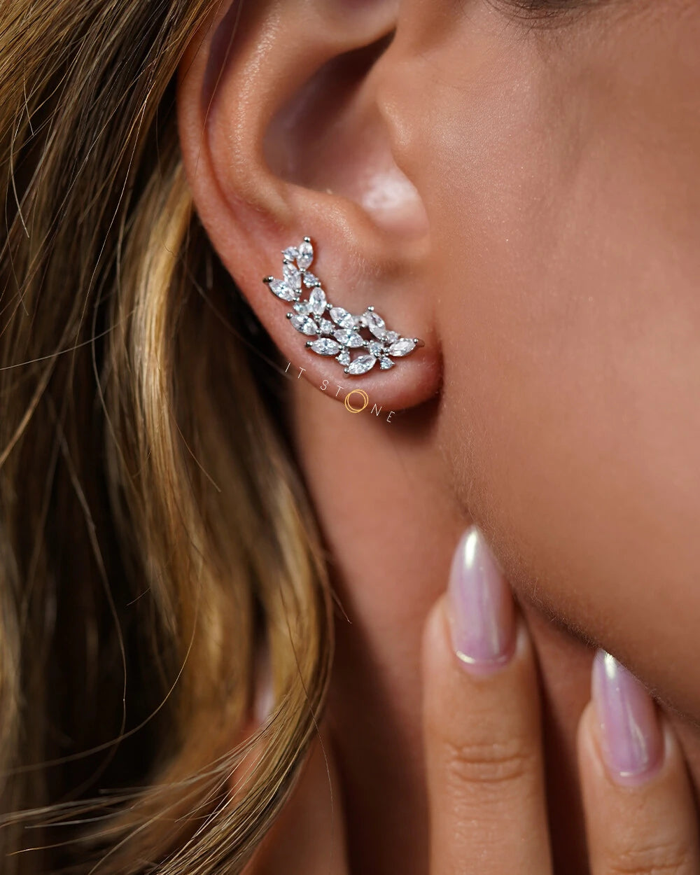 Brinco Ear Cuff Pretty Garden