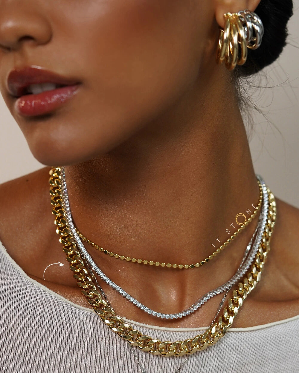Choker Luxo Chain
