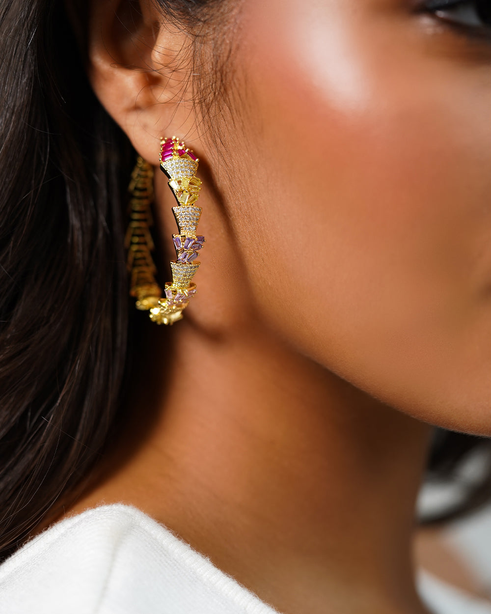 Argola Luxury Colors Gold