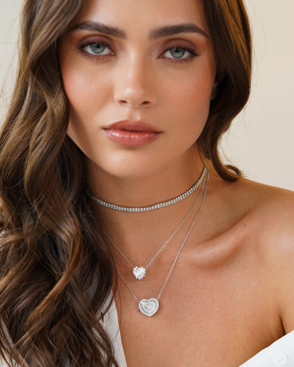 Colar Coração Pizza Baguetes Jumbo