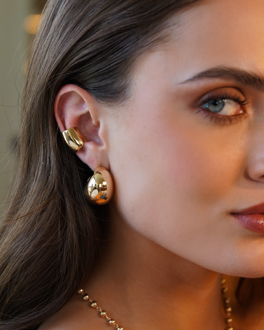 Piercing Falso Tube Gold (unidade)