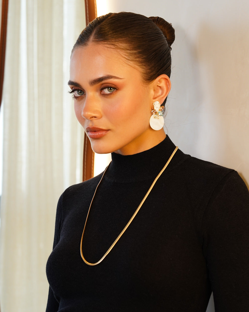 Brinco Zaira Madre Pérola