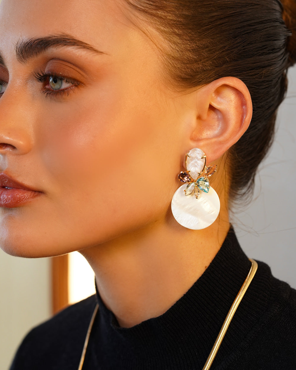 Brinco Zaira Madre Pérola