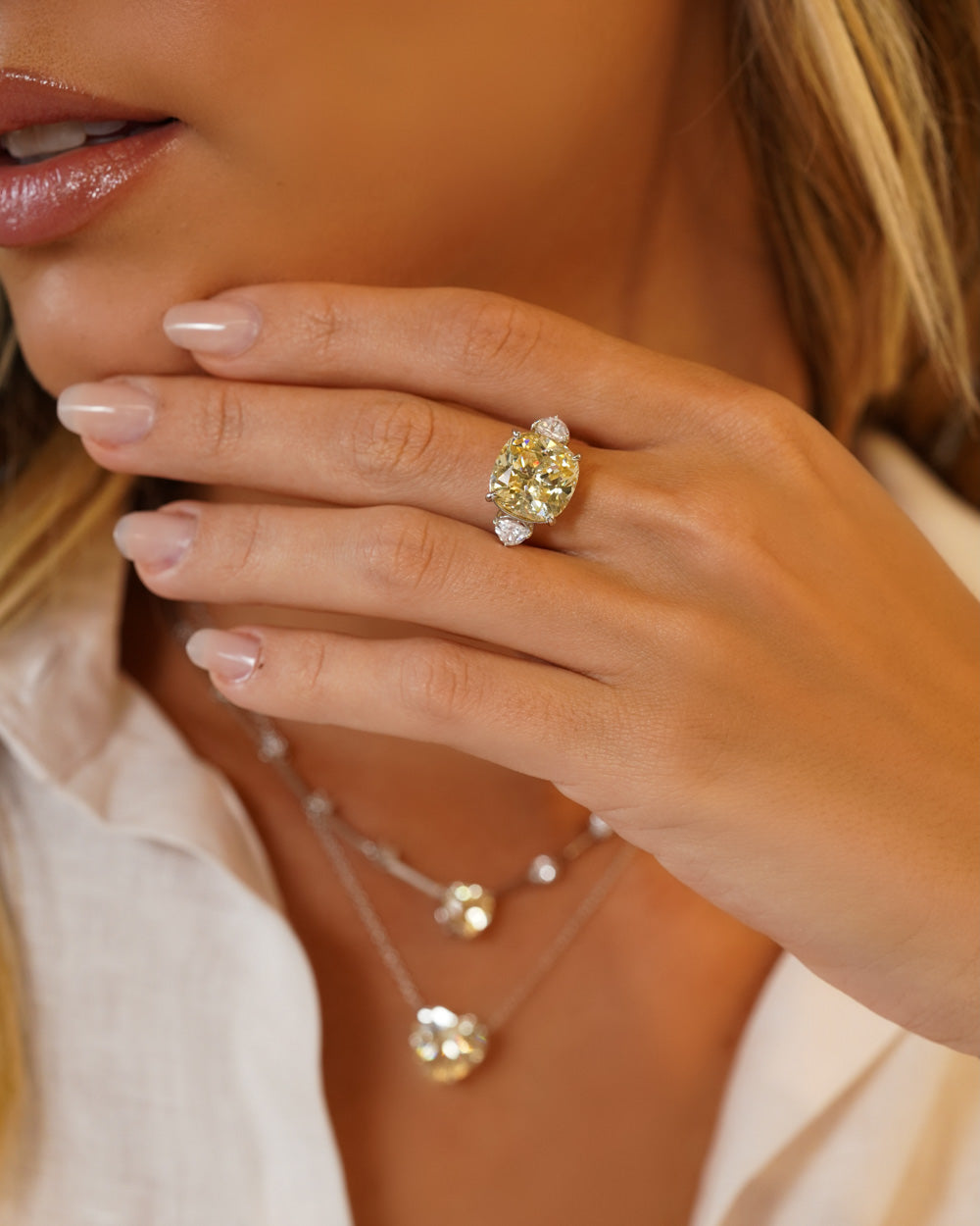 Anel Byzance Fancy Yellow — detalhe 5 | IT STONE
