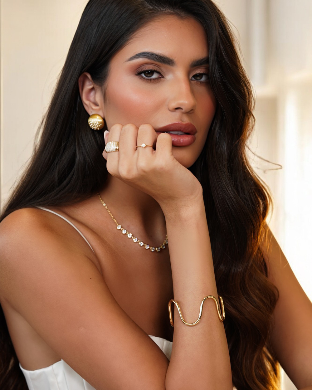 Anel Solitário Petit Gold