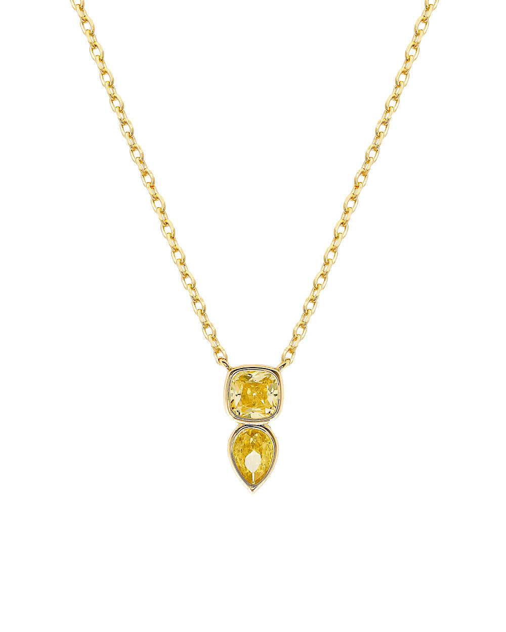 Colar Keyzar Fancy Yellow Gold