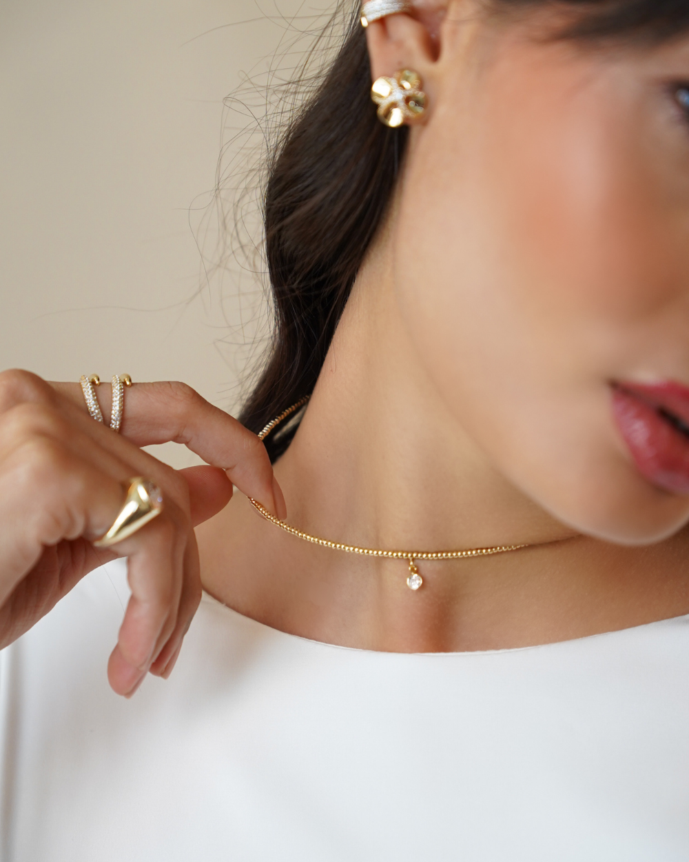 Choker Minimal Sparkle