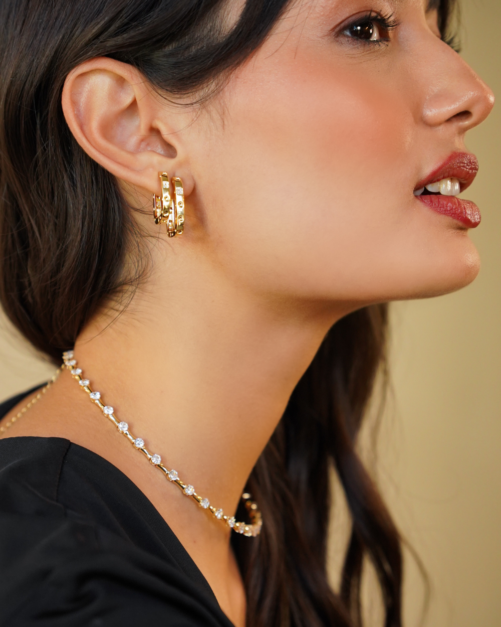 Choker Sparkle Gold