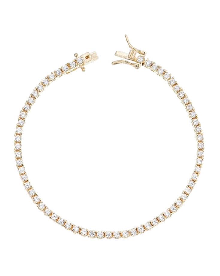 Pulseira Riviera Timeless Gold 2mm