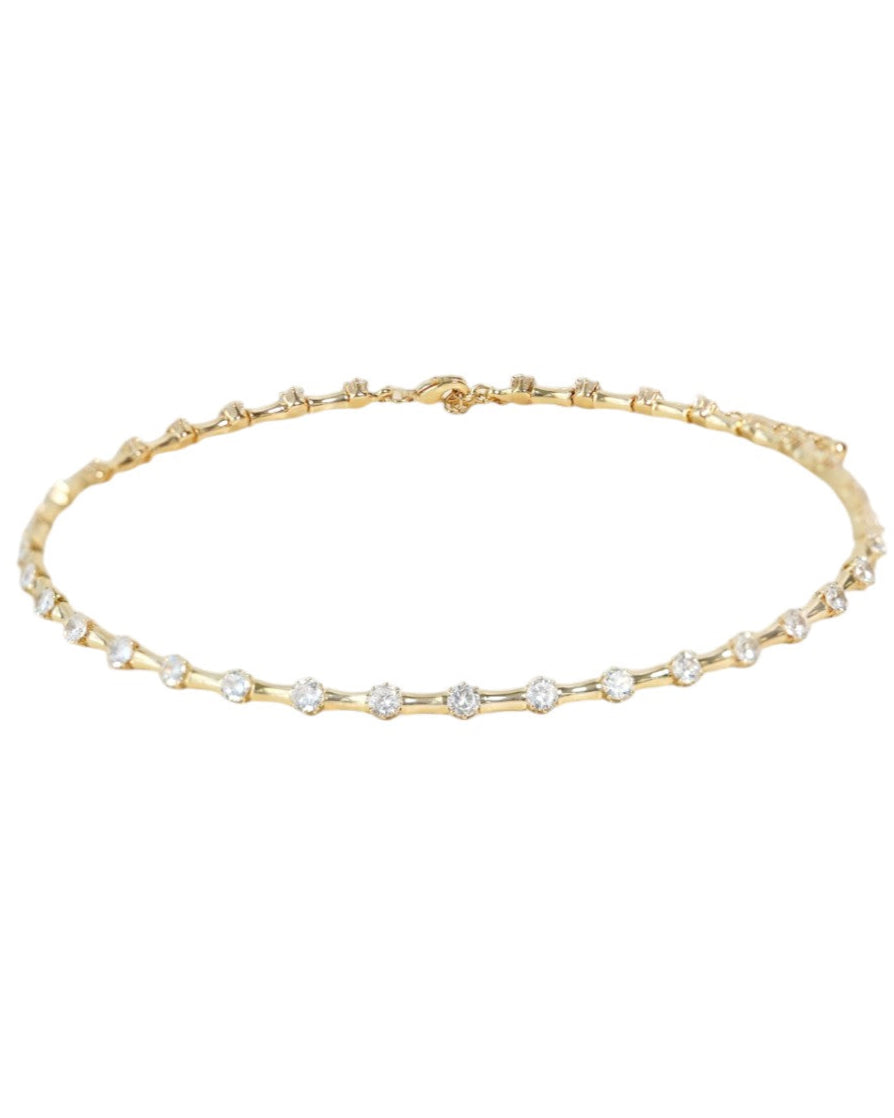 Choker Sparkle Gold