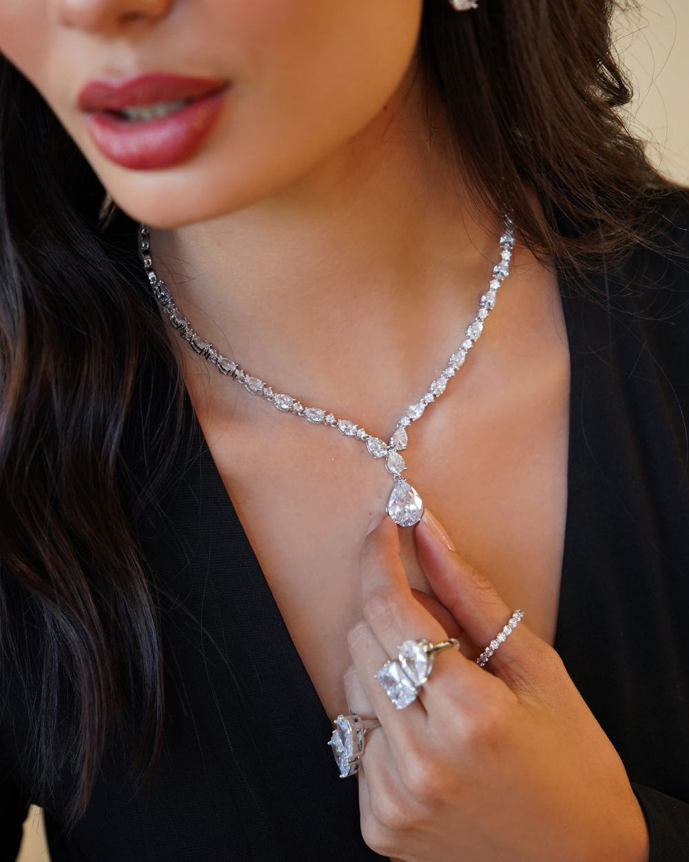 Colar Riviera New Carlisle Crystal