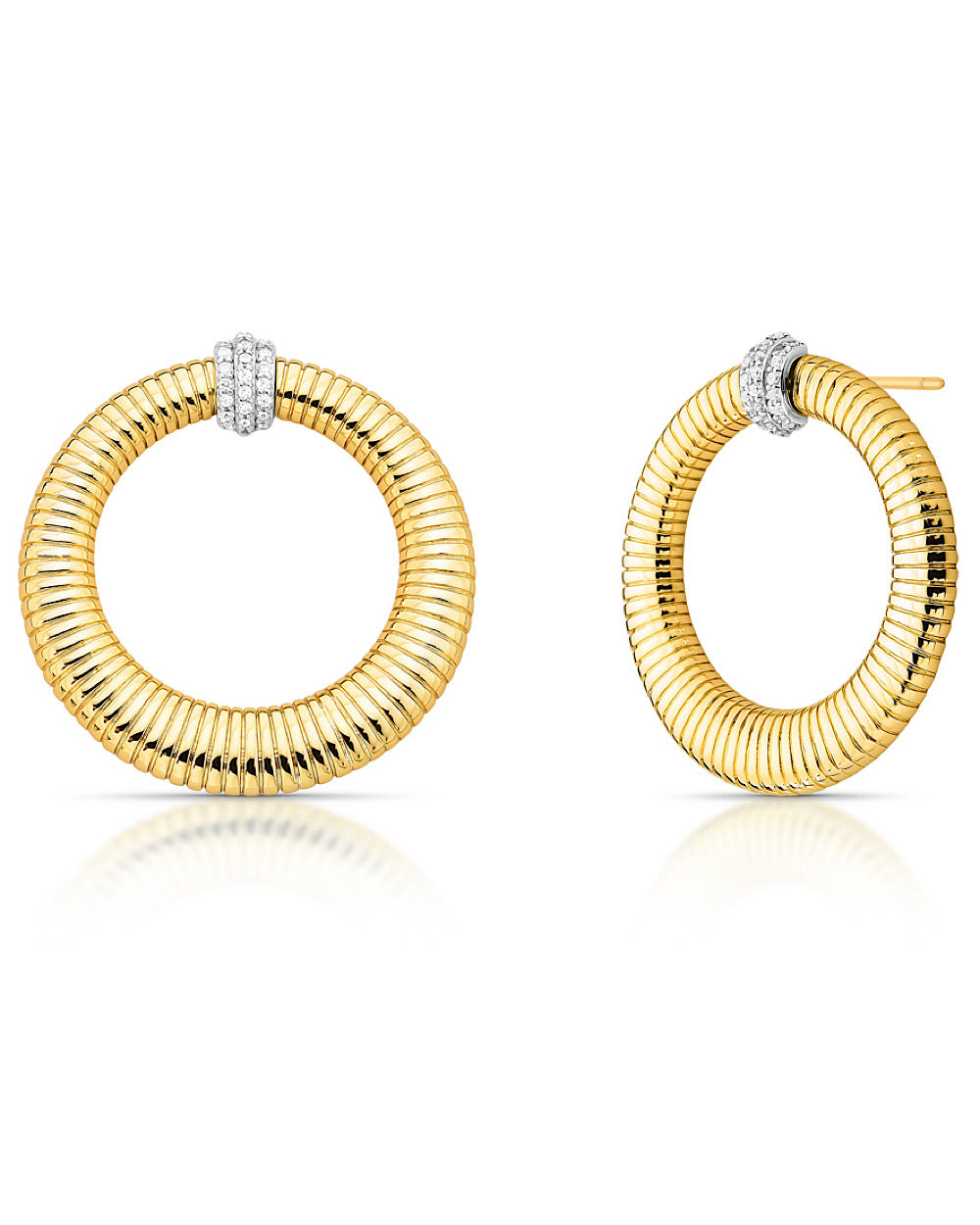 Argola Frontal Heiress - IT Stone Semijoias