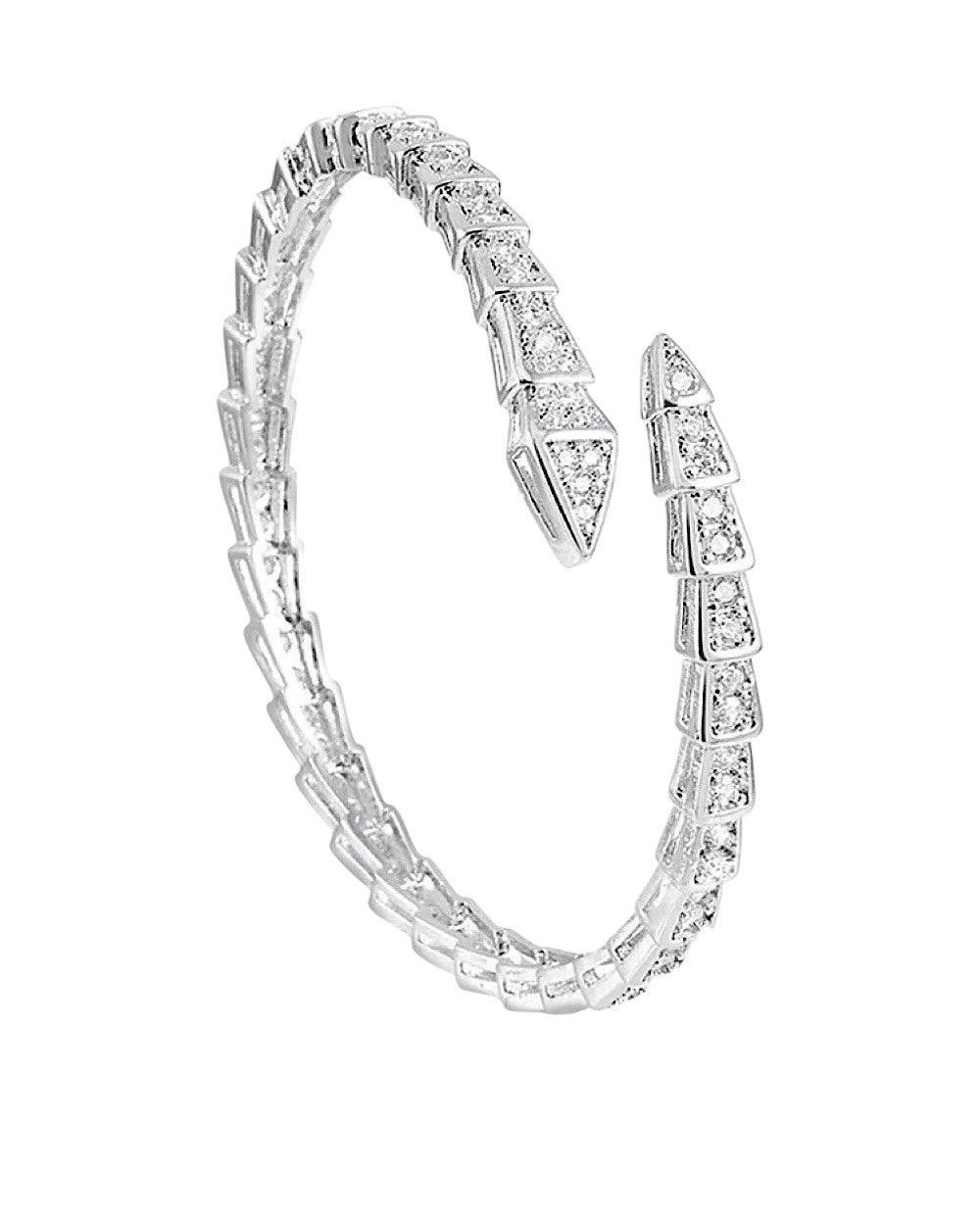 Bracelete Svage Luxo Prata