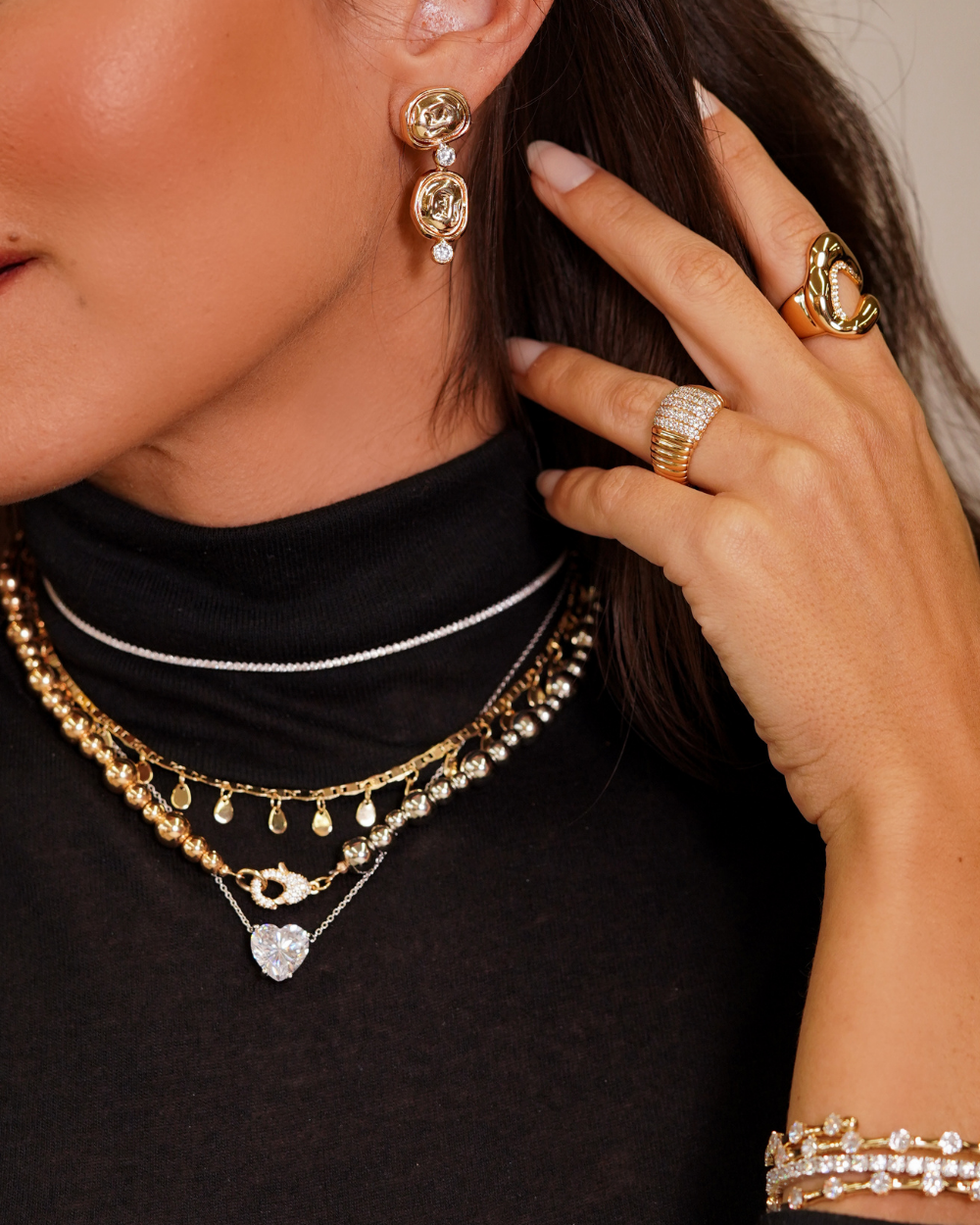Choker Riviera Prata Luxo