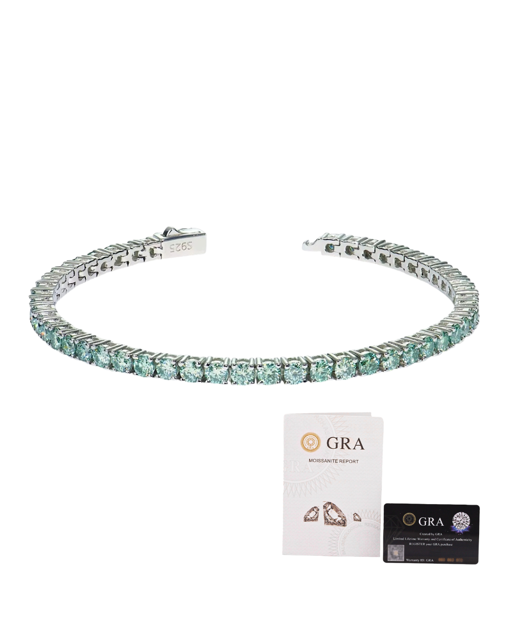 Pulseira Riviera Ciano Moissanite Luxo