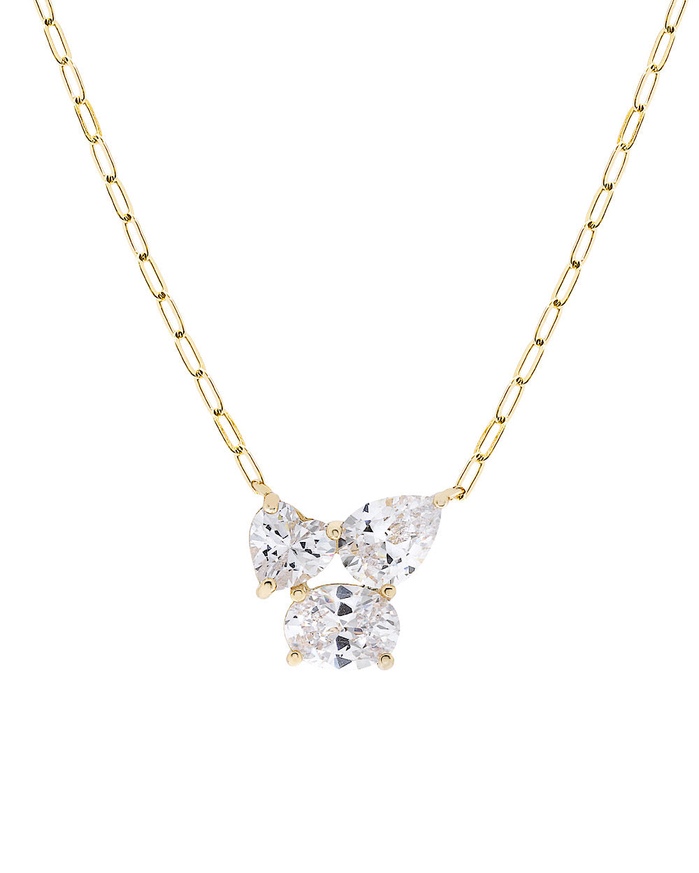 Colar Triplice Stones