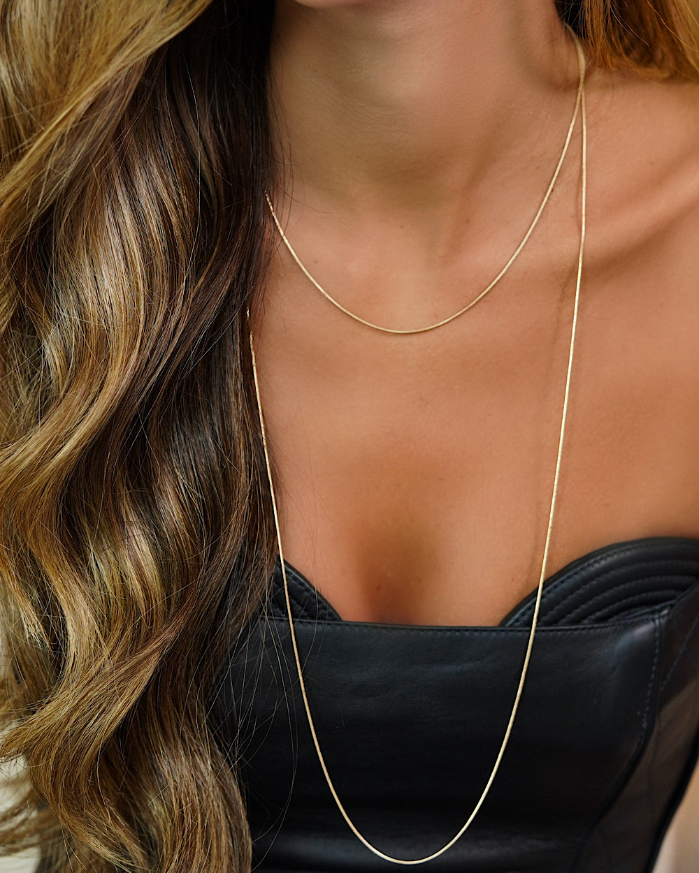 Colar Longo Riad 80 cm