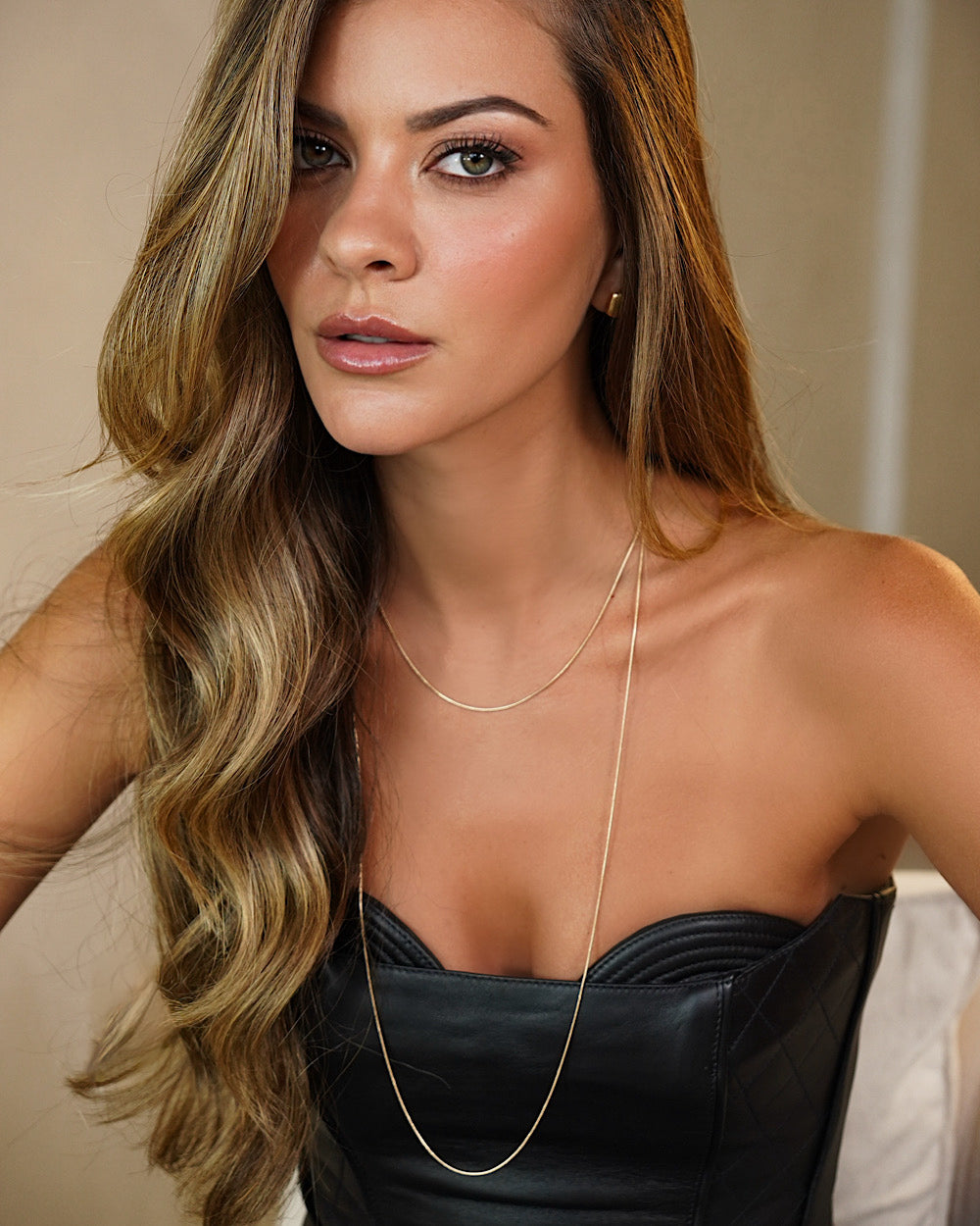 Colar Longo Riad 80 cm