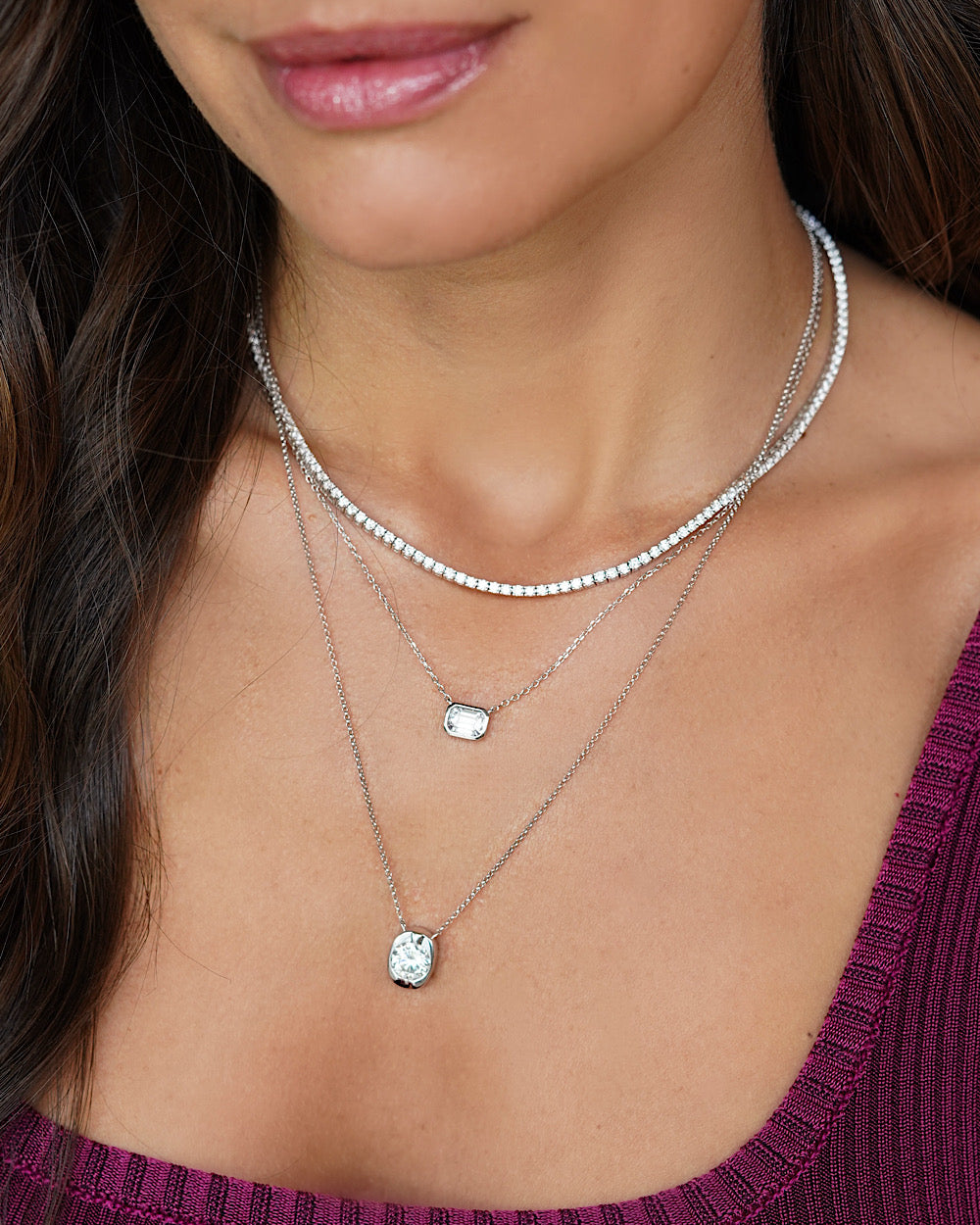 Colar The Eyrie Moissanite 2ct