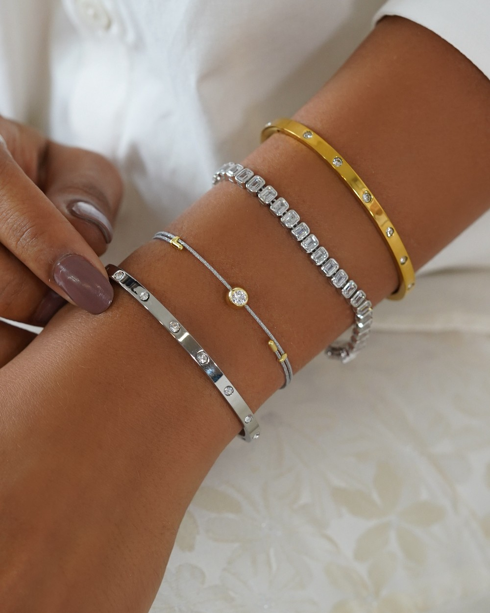 Pulseira Erie Moissanite