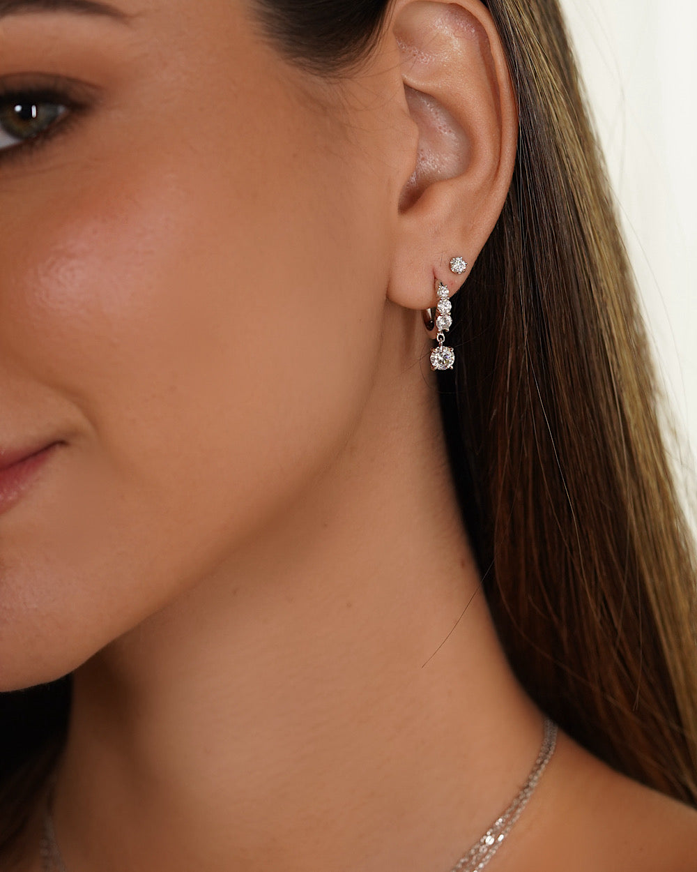 Argolinha Carolyn Moissanite Luxo