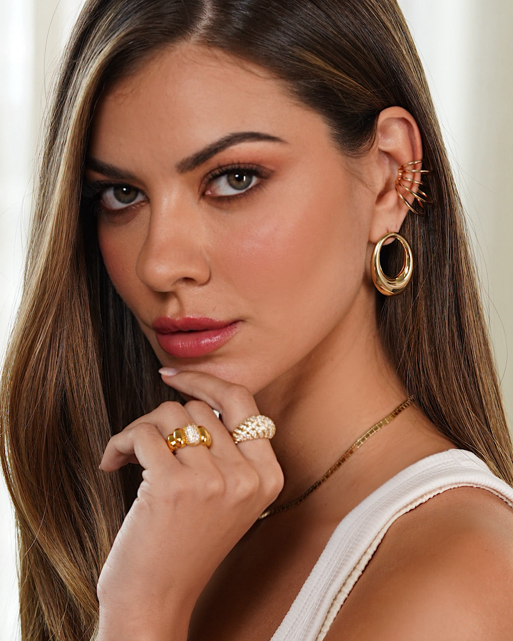 Piercing Falso Aros Lisos Gold (unidade) — detalhe 2 | IT STONE